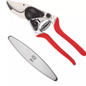 Felco 14 Pruner And 903 Sharpener Combo Pack Felco 14 Pruner And 903 Sharpener Combo Pack