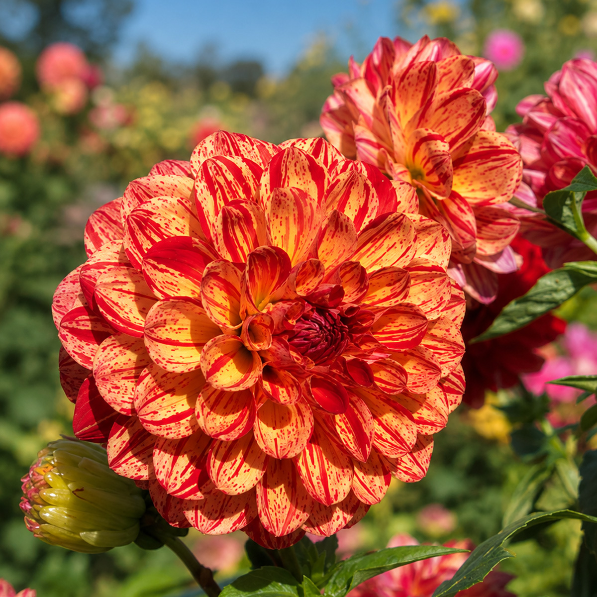 Dahlia Bushfire Dahlia Bushfire