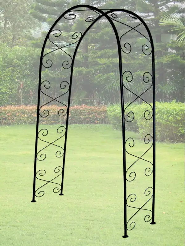 Gardeners Advantage Garden Arch Swirl