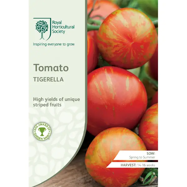 Seed – Rhs Tomato Tigerella Seed – Rhs Tomato Tigerella