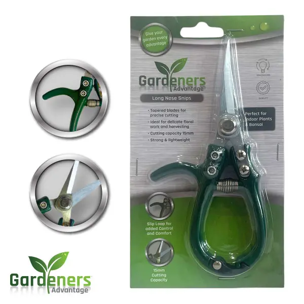 Gardeners Advantage Long Nose Snips Gardeners Advantage Long Nose Snips