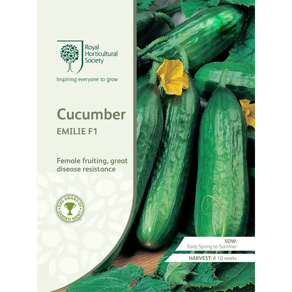 Seed – Rhs Cucumber Emilie F1 Seed – Rhs Cucumber Emilie F1