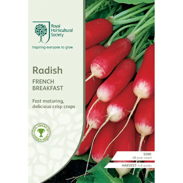 Seed – Rhs Radish French Breakfast Seed – Rhs Radish French Breakfast