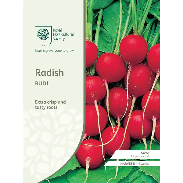 Seed – Rhs Radish Rudi Seed – Rhs Radish Rudi