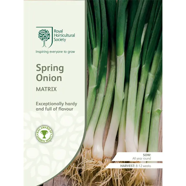 Seed – Rhs Spring Onion Matrix Seed – Rhs Spring Onion Matrix