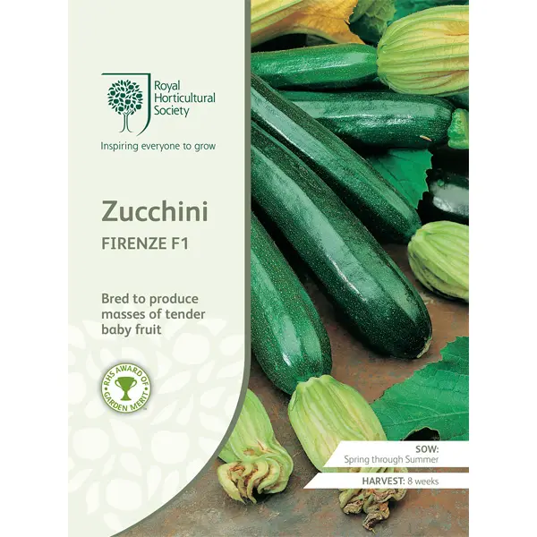 Seed – Rhs Zucchini Firenze F1 Seed – Rhs Zucchini Firenze F1