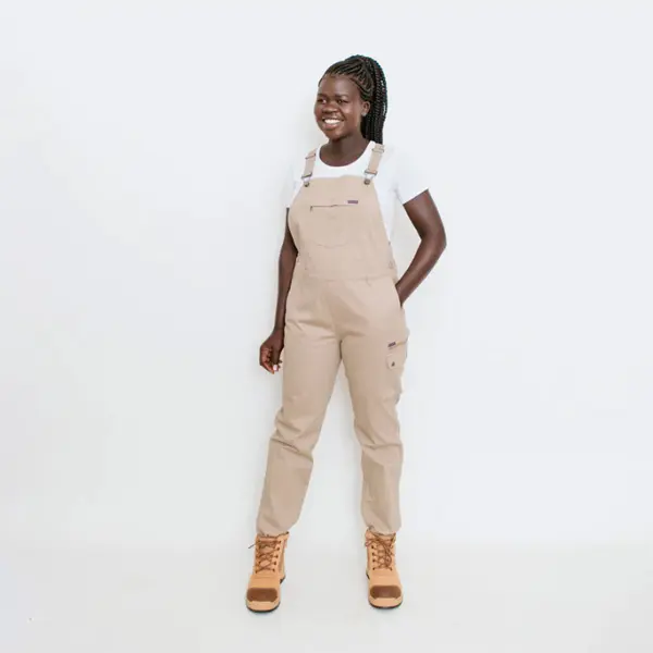 Green Hip – All Women Overalls – Khaki Green Hip – All Women Overalls – Khaki