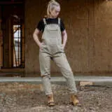 Green Hip – All Women Overalls – Khaki Green Hip – All Women Overalls – Khaki
