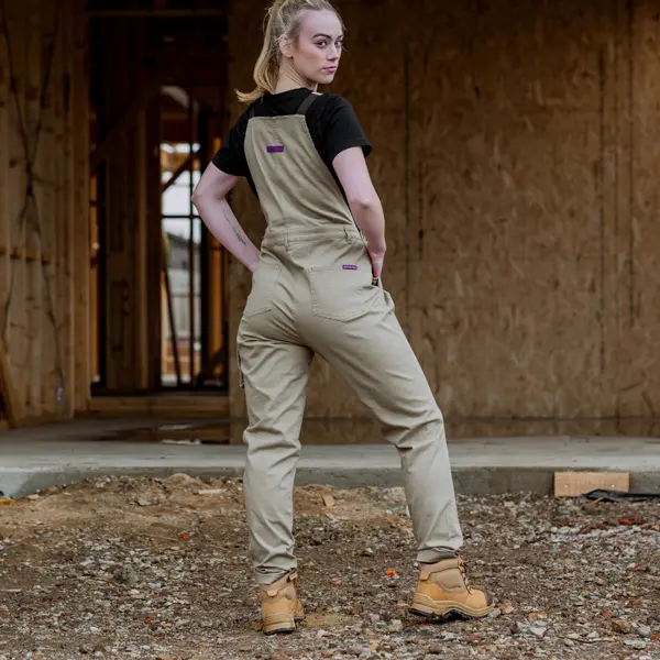 Green Hip – All Women Overalls – Khaki Green Hip – All Women Overalls – Khaki