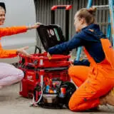 Green Hip – All Women Overalls – Orange Green Hip – All Women Overalls – Orange