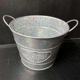 Tin Pots- Set Of 3 Tin Pots- Set Of 3