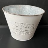 Tin Pots- Set Of 3 Tin Pots- Set Of 3